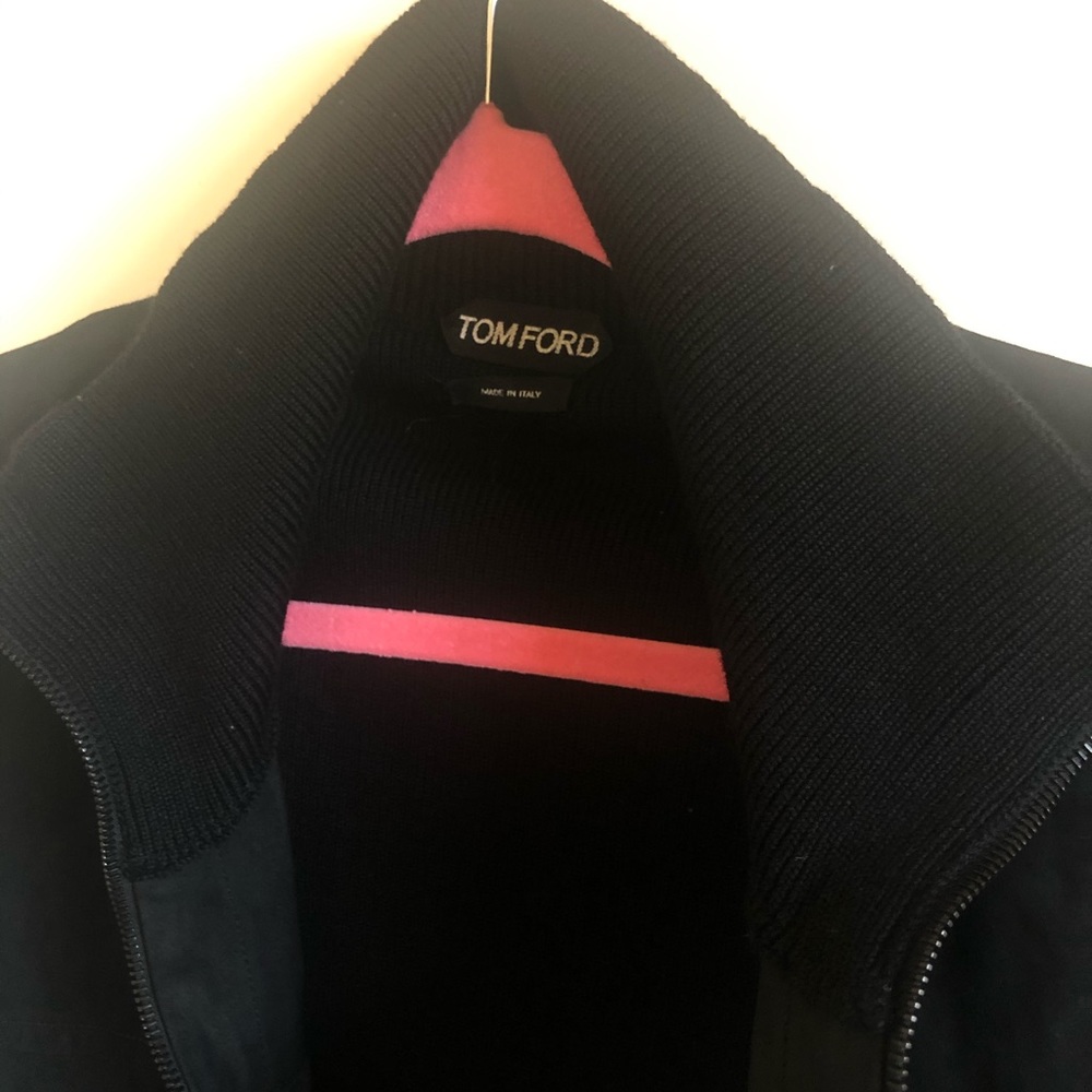 Tom Ford Suede Front Blouson Jacket